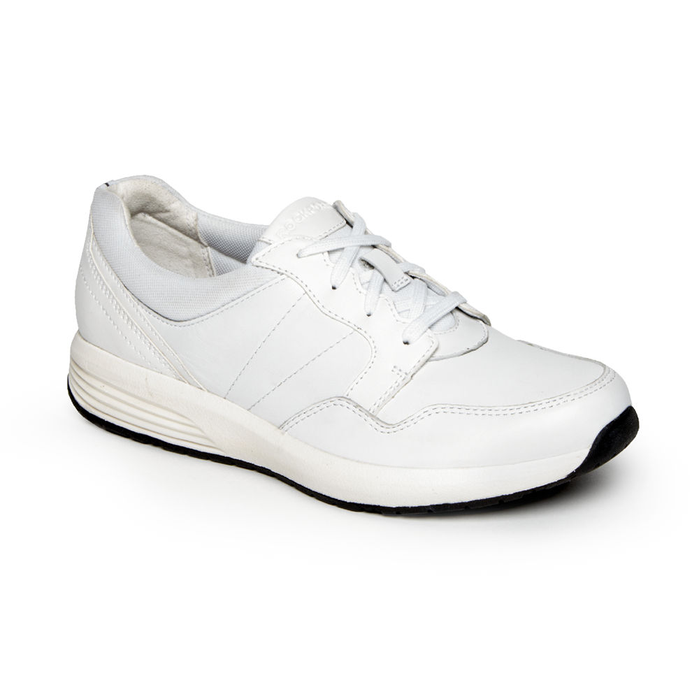 Rockport Sneakers For Womens White - Trustride Lace-Up - LH9368521